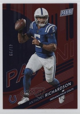 2024 Panini National Convention Red /99 Anthony Richardson #13 11oq