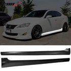 Fits 06-13 Lexus IS250 IS350 IN-S Style Side Skirts Matte Black PP Rocker Panel