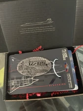 SR-71 Blackbird Inner Core Plane Tag