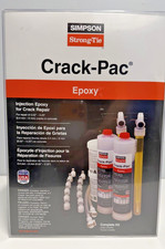 Simpson Strong-Tie ETIPAC10KT CRACK-PAC Injection Epoxy Crack Repair Kit