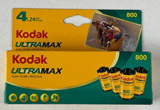 Vintage Kodak Ultramax 800 35mm Film 4x24 4 Pack Expired 09/2012 NEW Sealed HTF