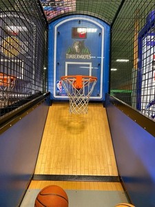 Vintage ICE NBA Hoops Basketball Arcade Machine Timberwolves Bucks 