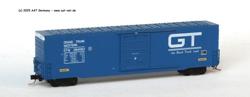 MTL MicroTrains N 104010 - 60´ Boxcar GTW #384063; aga NEW, ohne OVP | Zustand: Gebraucht