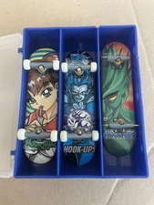 Super RARE Tech Deck Hookups 3 Lot Tm And Blue Box