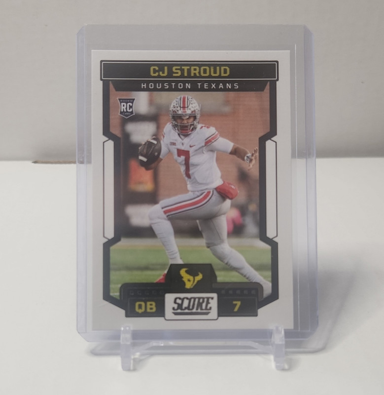 Panini 2023 Score Rookies C.J. Stroud RC Base Set Houston Texans #302