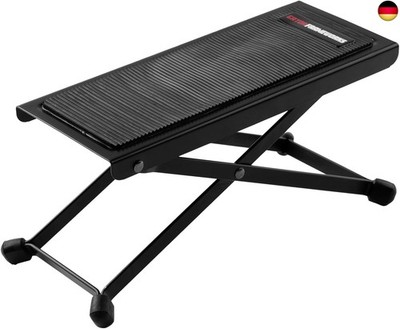 Gator Frameworks Ergonomische Fußstütze zum Üben oder Aufführen mit (5) höh