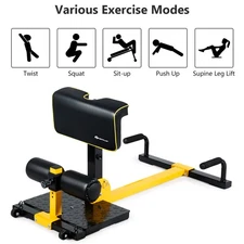 8-in-1 Multifunctional Squat Machine Deep Sissy Squat Home Gym Fitness Exercise