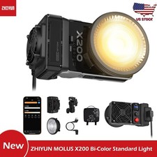 ZHIYUN MOLUS X200 Bi-Color Standard 200W Video Light Handheld Continuous Output