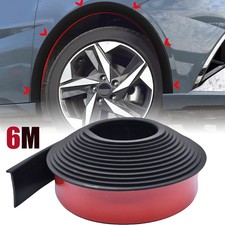 6m Universal Rubber Wheel Arch Trim Fender Flares Edge Trim Arches Wing Expander