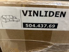 Ikea VINLIDEN Bezug für 3er Sofa mit Recamiere Hakebo beige 504.437.69 NEU OVP