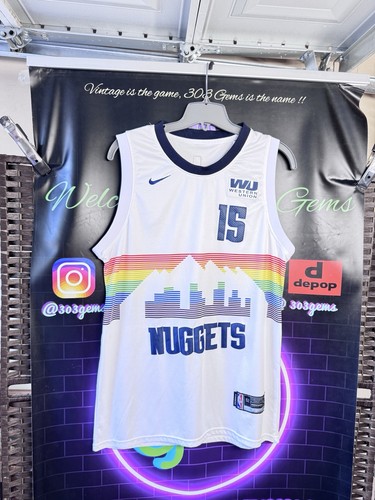 Nike Nikola Jokic #15 Denver Nuggets City Edition NBA Basketball Jersey 52