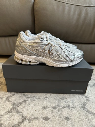 Size 9 - New Balance 1906R White Rain Cloud Silver Metallic
