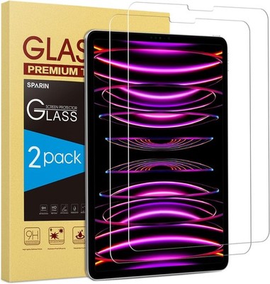 2 Pack Screen Protector Compatible with iPad Pro 12.9 inch 2022/2021/2020/2018