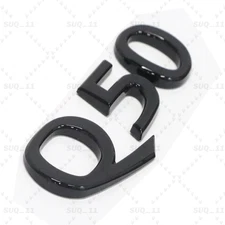 For Q50 Rear Trunk Letter Badge Emblem Nameplate Sport Gloss Black 84890-6HE0A
