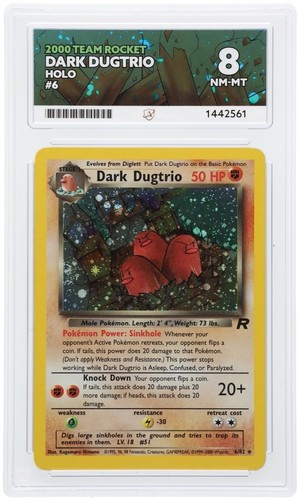 Dark Dugtrio (Unlimited) graded ACE 8 for sale on eBay