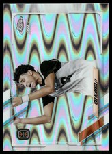 2021-22 Topps Chrome Overtime Elite #82 Izan Almansa RayWave Refractor Team OTE