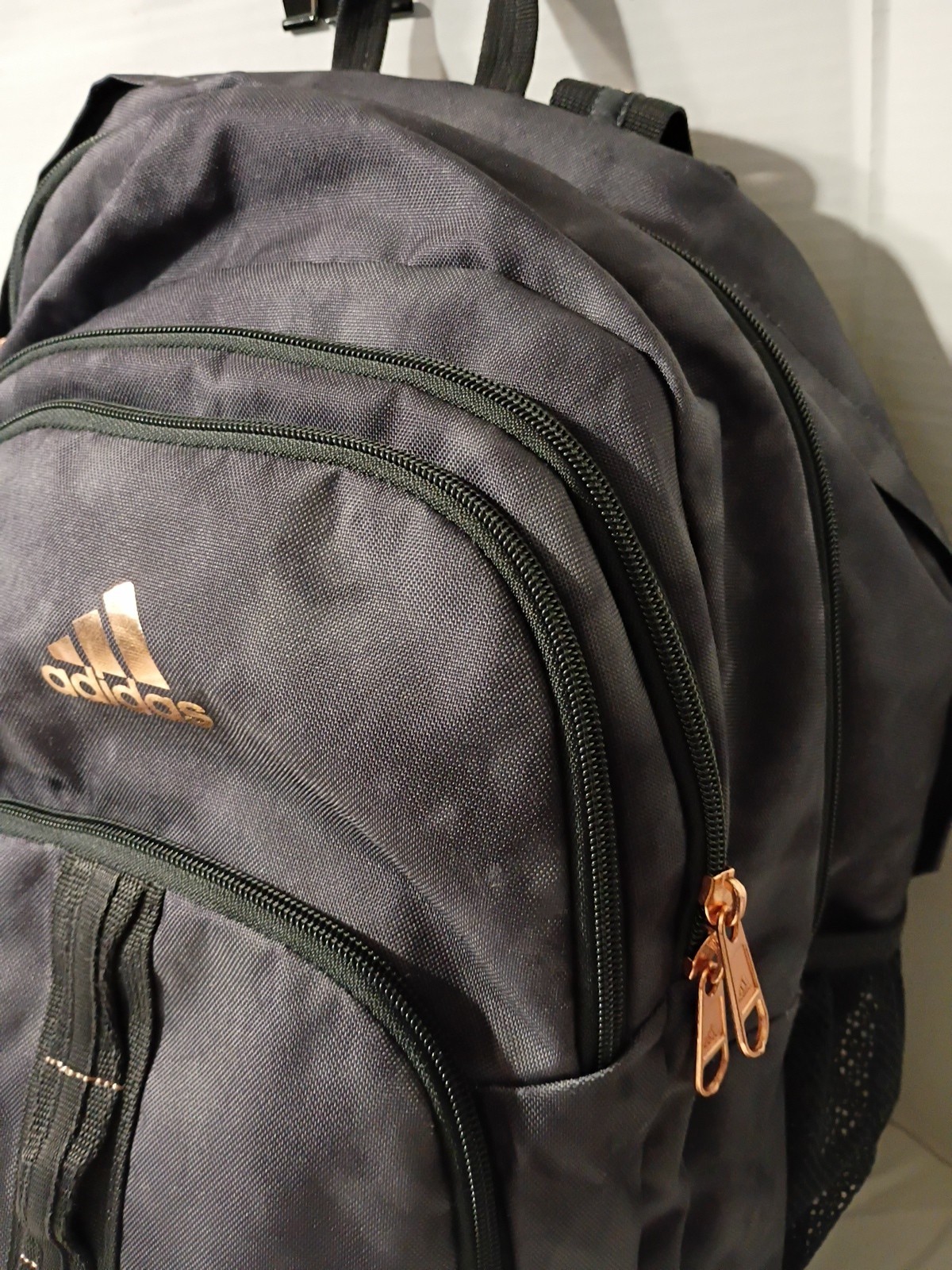 Black/Gray Adidas Load Spring Large Backpack-4 Ex… - image 11