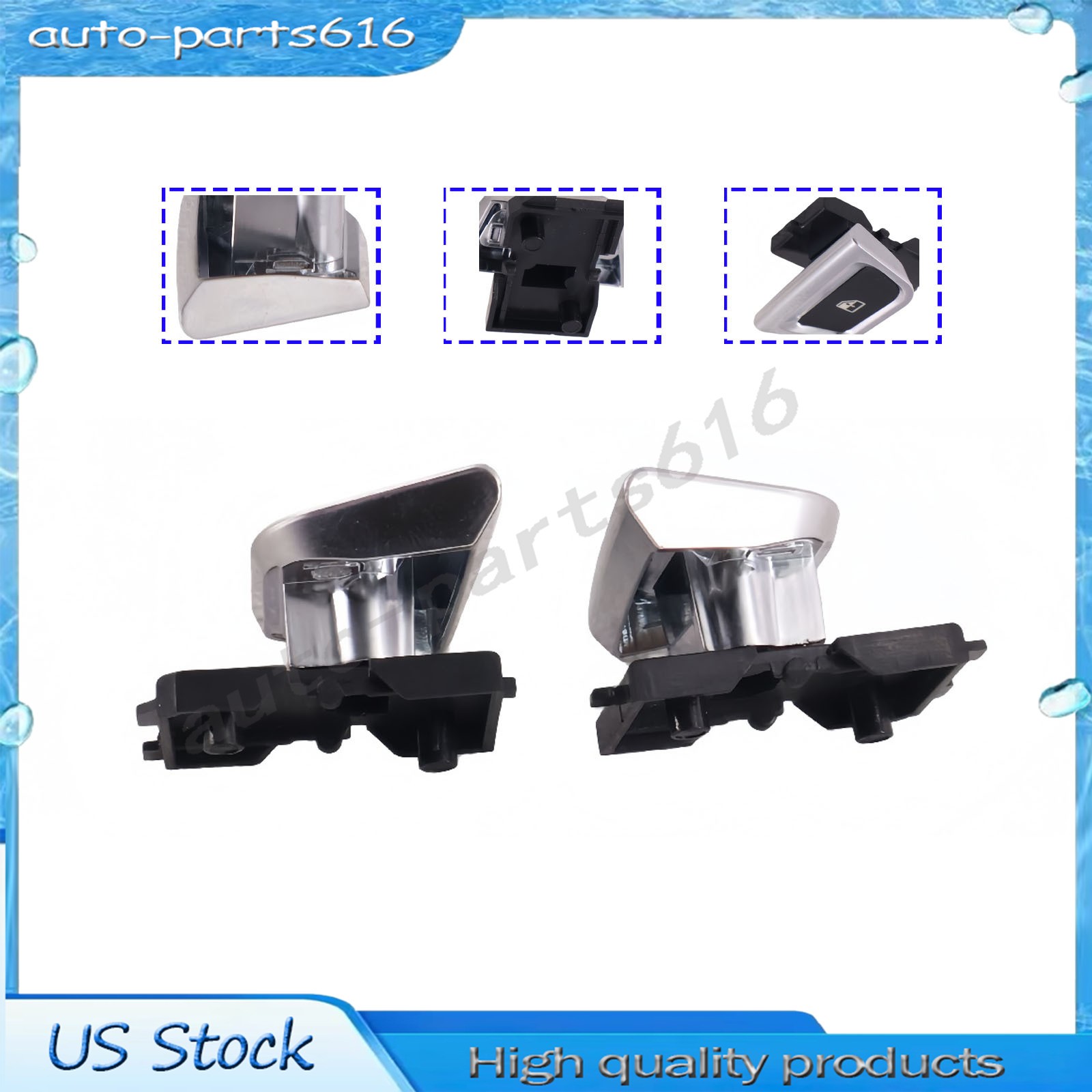 Pair Power Window Button Fits For Ferrari California T Switch Supporter 309096