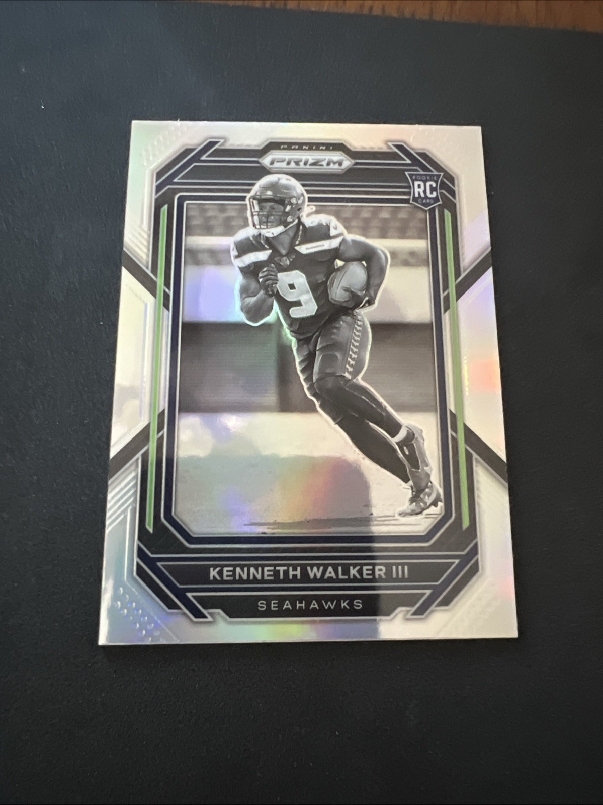 2022 Panini Prizm - Rookies Kenneth Walker III #318 Rev Neg Silver Prizm (RC) nw