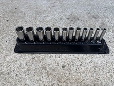 Snap-on 112stmmy - 12pc 14 Drive 6pt Metric Flank Drive Deep Socket Set