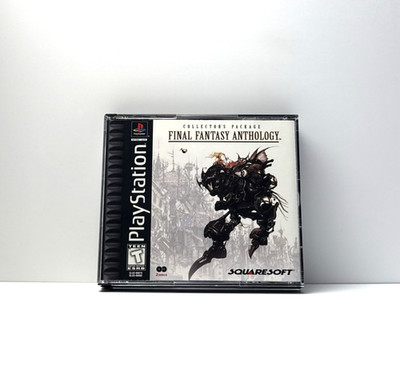 Final Fantasy Anthology Sony PlayStation 1 PS1 CIB With CD Refurbished & Tested