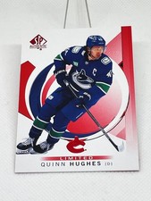 2024-25 SP Authentic Limited Quinn Hughes #90 RED Vancouver Canucks