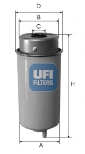 Ufi Filters Ufi 24.458.00 Fuel Filter - Image 6