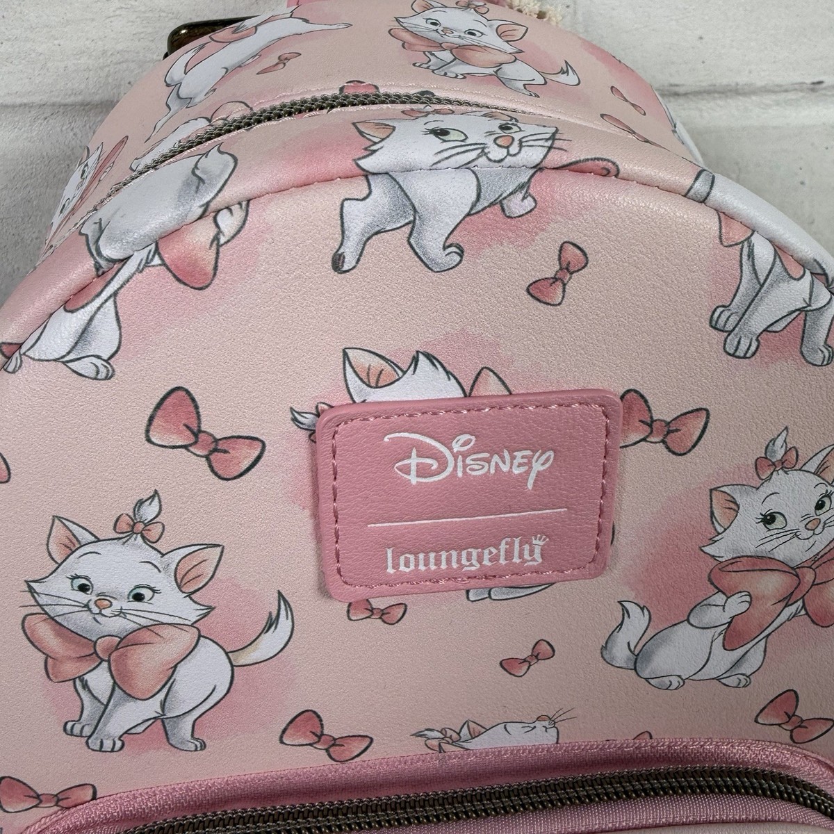 Loungefly Disney The Aristocats Marie Bows Mini Backpack 