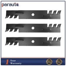 3 Mower Blades For John Deere GX21784 GY20852 D140 D150 D160 LA130 LA145 48"Deck
