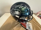 Rashid Shaheed Autographed Inscribed Seahawks Green Rivalries Speedflex COA