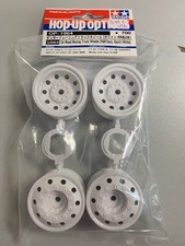 Tamiya Jantes On Road Racing Truck avant / arriere Blanc 1/10 54964 0725