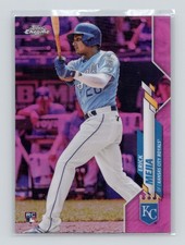 2020 Topps Chrome Update Pink #40 Erick Mejia (RC) - Kansas City Royals (N)
