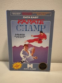 Karate Champ (Nintendo, NES 1986) Complete CIB Works
