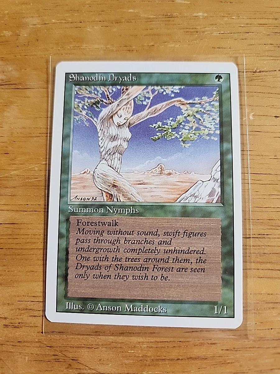 Magic: The Gathering Revised Edition Green Common Individual