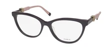 FURLA VFU353 CAT EYE EYEGLASS FRAME/EYEWEAR SIGNATURE LOGO ON TEMPLES AUTHENTIC