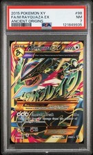 M Rayquaza EX (Shiny Full Art) 98/98 XY - Antiche Origini Holo