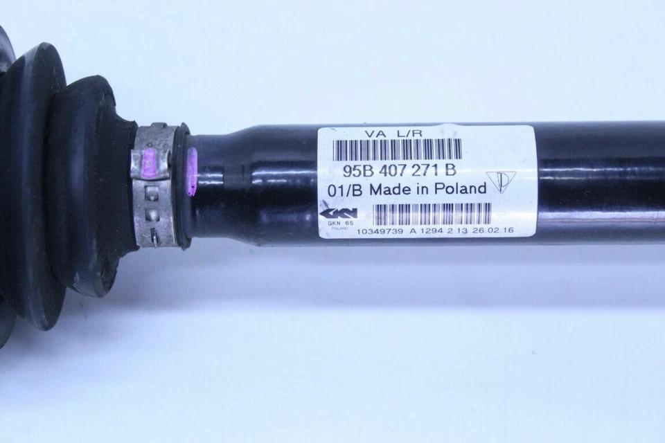 2017-2018 Porsche Macan Front Axle Shaft CV Joint 95B407271B OEM Used - Image 4 of 4