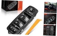 Front Left Driver Side Master Power Window Switch with Dual Auto Compatible