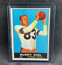 1961 Topps - Buddy Dial #107 (RC) Pittsburgh Steelers