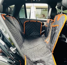 Dog Car Seat Cover for Back Seat, Waterproof Seat Protector Scratchproof ,Black