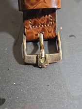 Vintage Bulova Accutron 1/20th 10K Gold Filled Watch Buckle 13mm Circa 1960's