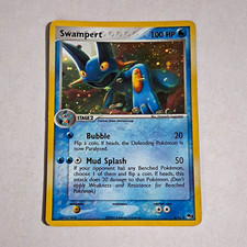 *Damaged* Pokemon POP Series 1 Swampert 5/17 Holo RARE 100 HP English 2004 on eBay