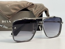 Dita Mach Six DTS121-62 Titanium Gunmetal with Grey Gradient Lens Sunglasses