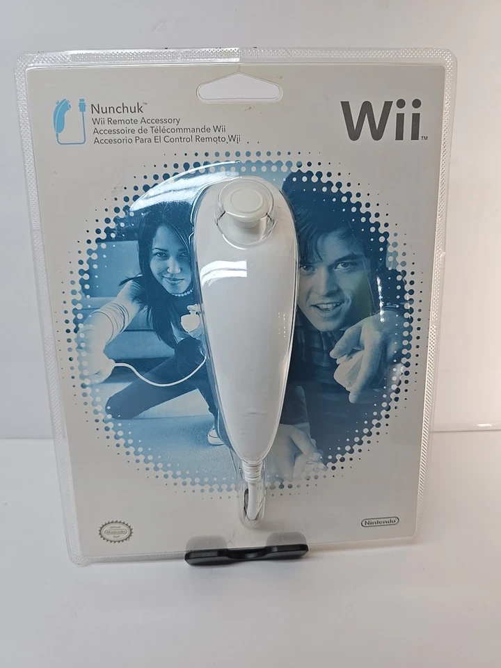 Nintendo Wii  Nunchuck Controller  Original OEM Authentic New Sealed  - Image 2 of 4