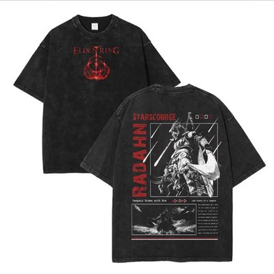 Elden Ring Godfrey First Elden Lord Graphic Tee Dark Anime Streetwear T-Shirt