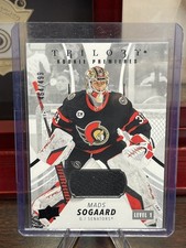 2022-23 Upper Deck Trilogy Rookie Premieres Jersey #138 Mads Sogaard 464 /499 RC
