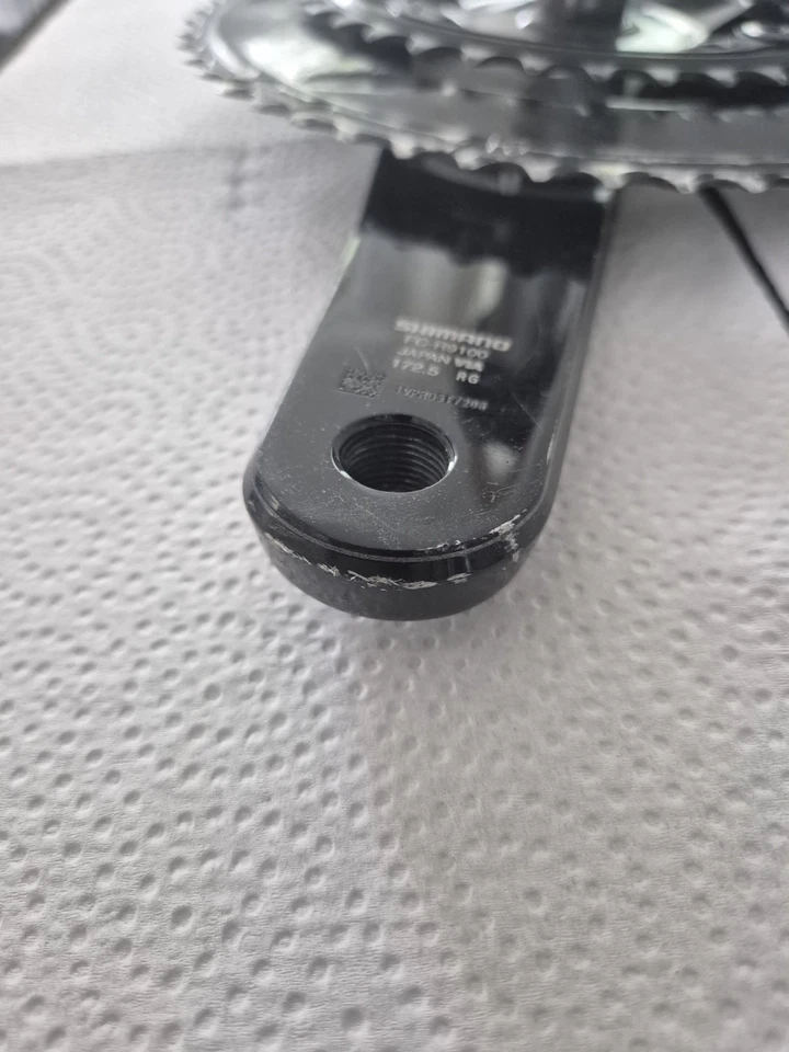 Shimano Dura-Ace FC-9100 Crankset – 52/36T, 172.5mm, 11 speed - image 3 of 4