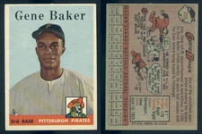 (45156) 1958 Topps 358 Gene Baker Pirates-EM