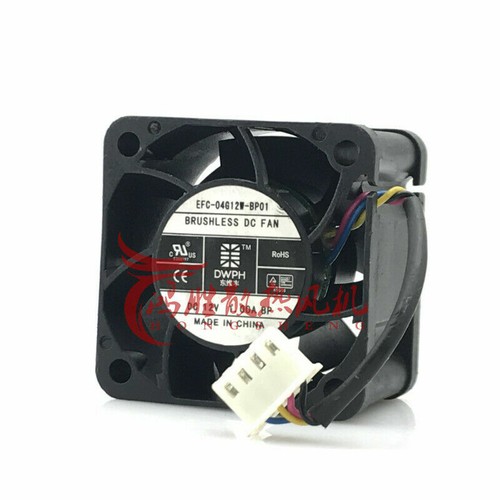 1pc DWPH EFC-04G12W-BP01 4028 12V 1.00A 40mm dual ball violence cooling fan 4pin - Picture 3 of 5