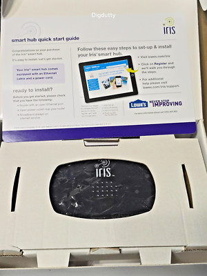 Lowes IRIS Smart Hub 520 for Smart Home Automation Alarm Security System, HUB520